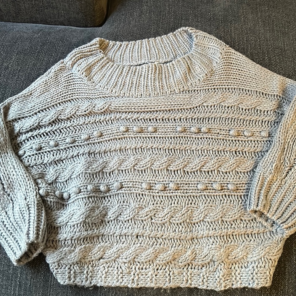 Fashion nova robin egg blue sweater size medium